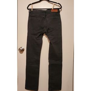 Men's Slim Fit Dark Charcoal Chinos